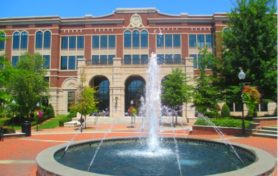 Exterior of downtown Spartanburg, SC