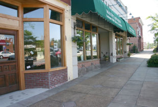 Exterior of downtown Greer, SC